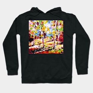 Autumn trees Hoodie